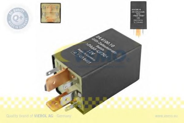 V15-71-0016 VEMO Relay, radiator fan castor