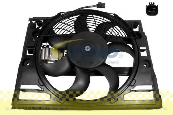 V20-02-1071 VEMO Air Conditioning Fan, A/C condenser