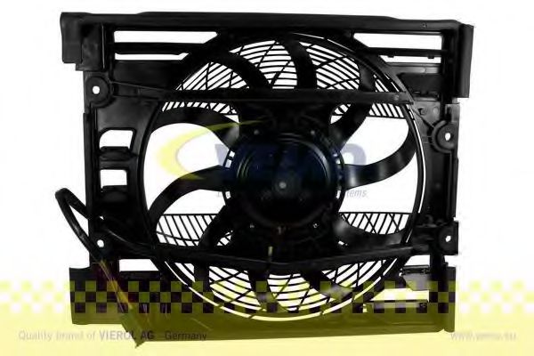 V20-02-1075 VEMO Air Conditioning Fan, A/C condenser