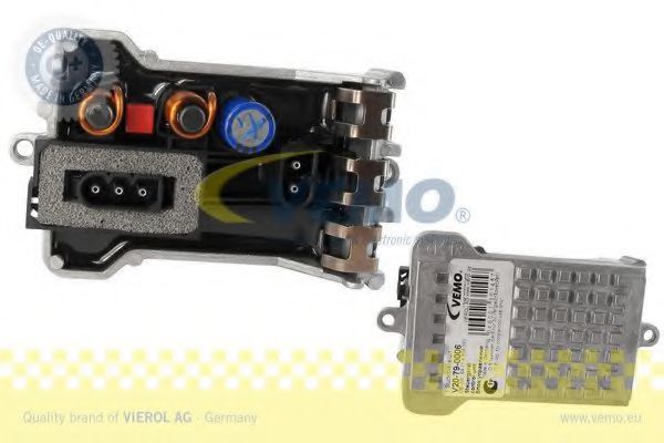 V20-79-0006 VEMO Resistor, interior blower