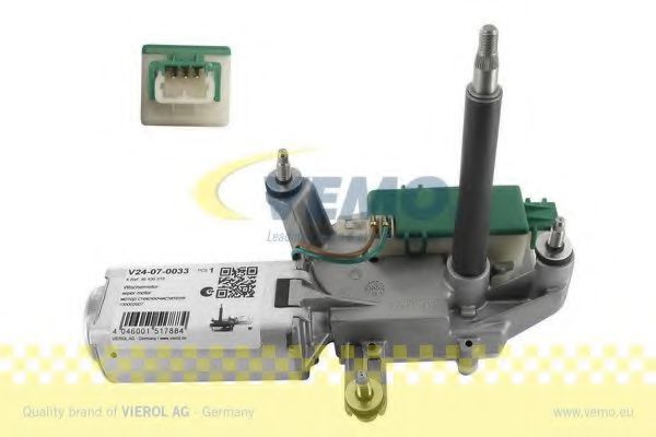 V24-07-0033 VEMO Wiper Motor