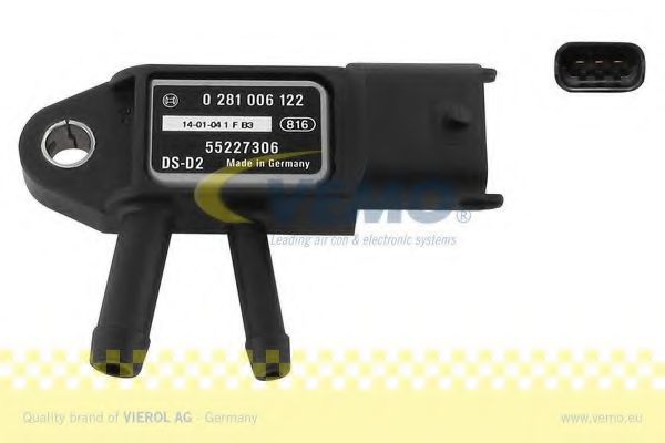 V24-72-0128 VEMO Sensor, exhaust pressure
