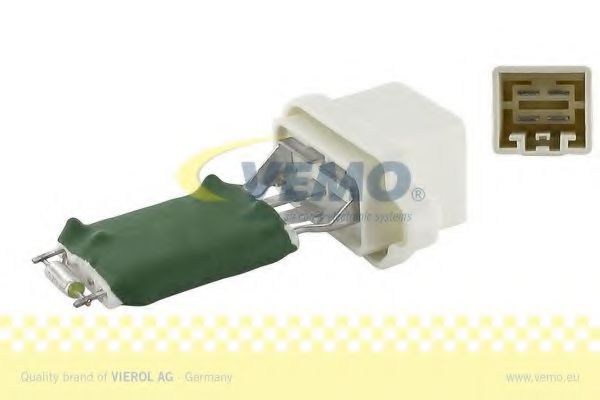 V25-79-0006 VEMO Resistor, interior blower