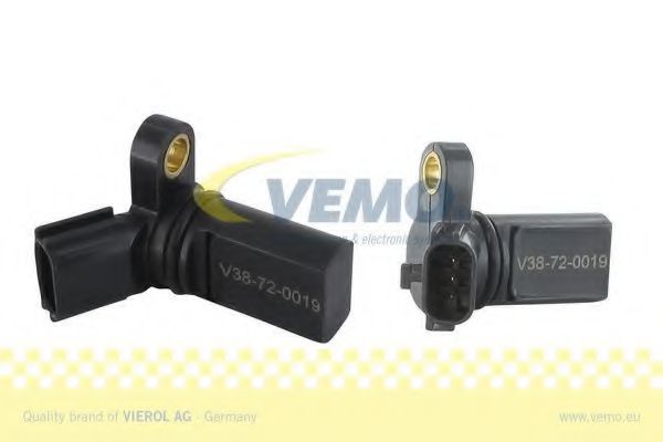 V38-72-0019 VEMO Sensor, crankshaft pulse