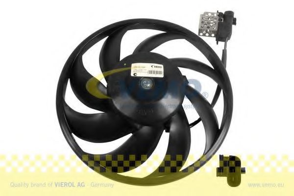 V40-02-1046 VEMO Air Conditioning Fan, A/C condenser