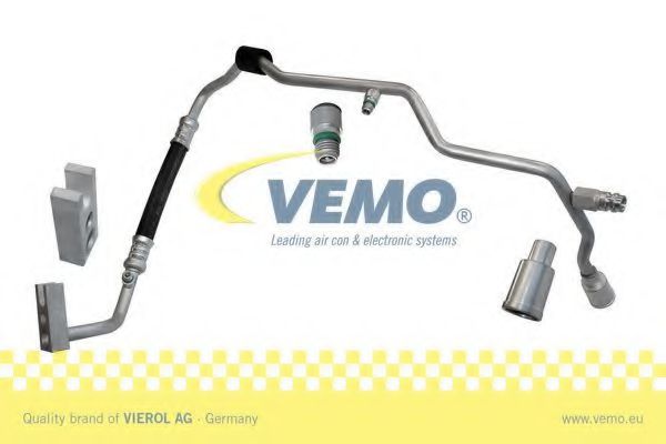 V40-20-0023 VEMO Air Conditioning High Pressure Line, air conditioning