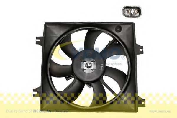 V52-02-0001 VEMO Air Conditioning Fan, A/C condenser