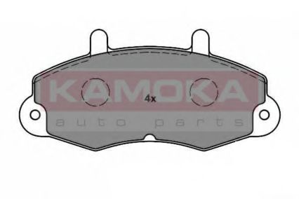 JQ1011400 KAMOKA Brake Pad Set, disc brake
