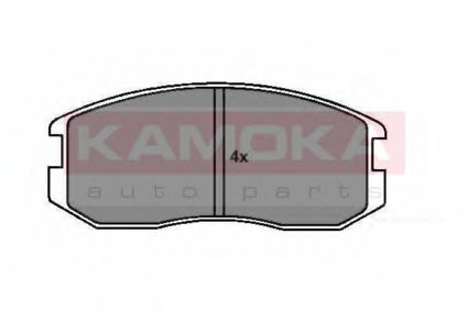 JQ1011518 KAMOKA Brake System Brake Pad Set, disc brake