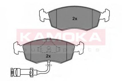 JQ1011692 KAMOKA Brake System Brake Pad Set, disc brake