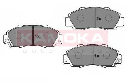 JQ1011810 KAMOKA Brake Pad Set, disc brake