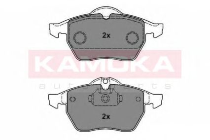 JQ1012136 KAMOKA Brake System Brake Pad Set, disc brake