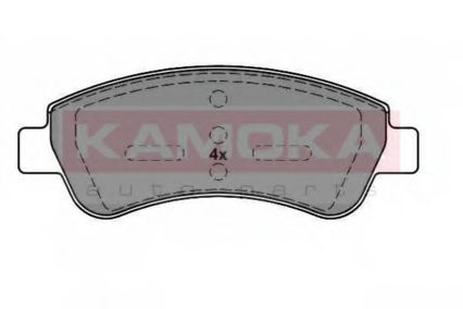 JQ1012798 KAMOKA Brake System Brake Pad Set, disc brake