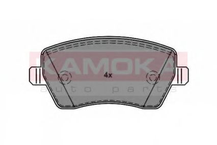 JQ1013234 KAMOKA Brake System Brake Pad Set, disc brake