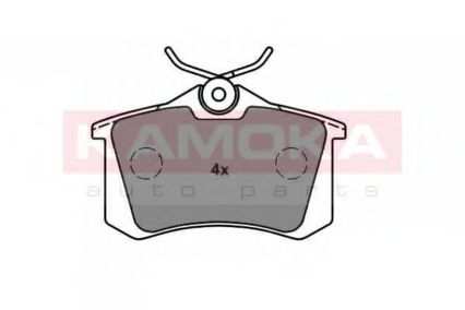 JQ1013576 KAMOKA Brake System Brake Pad Set, disc brake