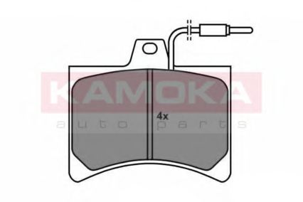 JQ101506 KAMOKA Brake System Brake Pad Set, disc brake