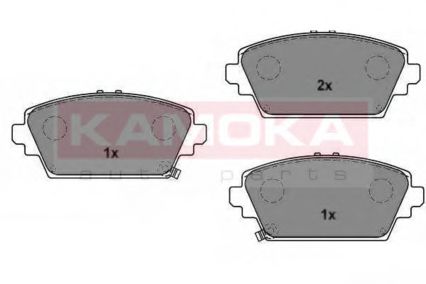 JQ1016372 KAMOKA Brake System Brake Pad Set, disc brake