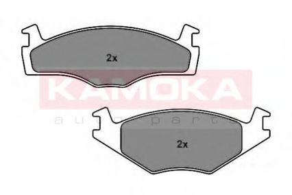 JQ101784 KAMOKA Brake Pad Set, disc brake