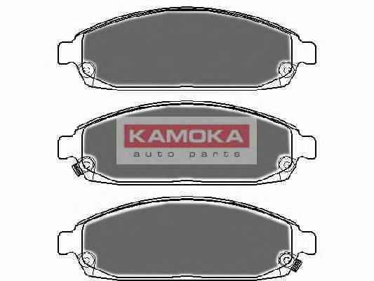 JQ101136 KAMOKA Brake System Brake Pad Set, disc brake