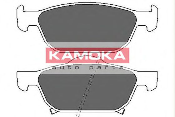 JQ101138 KAMOKA Brake Pad Set, disc brake