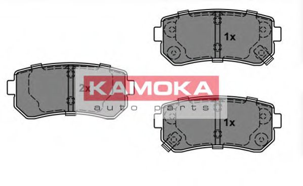 JQ101146 KAMOKA Brake System Brake Pad Set, disc brake