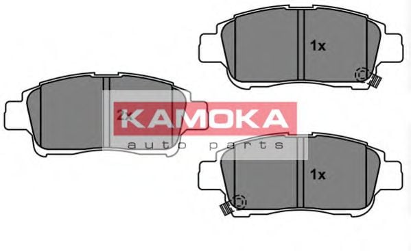 JQ101159 KAMOKA Brake Pad Set, disc brake