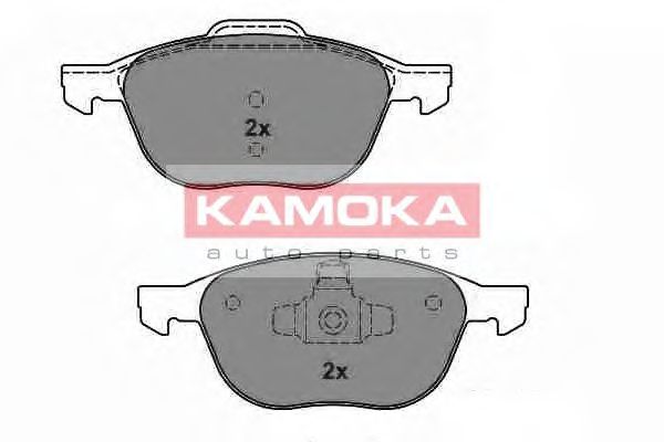 JQ1018124 KAMOKA Brake System Brake Pad Set, disc brake