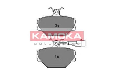 JQ1011048 KAMOKA Brake System Brake Pad Set, disc brake