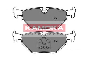 JQ1011156 KAMOKA Brake System Brake Pad Set, disc brake