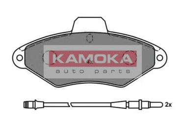 JQ1011748 KAMOKA Brake System Brake Pad Set, disc brake