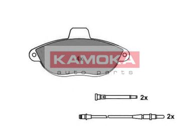 JQ1012004 KAMOKA Brake System Brake Pad Set, disc brake