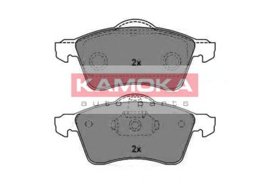 JQ1012326 KAMOKA Brake System Brake Pad Set, disc brake