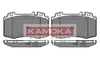 JQ1012852 KAMOKA Brake System Brake Pad Set, disc brake