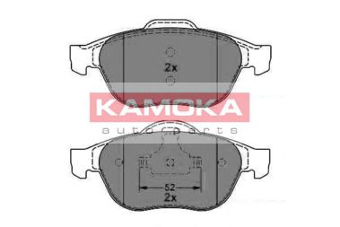 JQ1012882 KAMOKA Brake System Brake Pad Set, disc brake