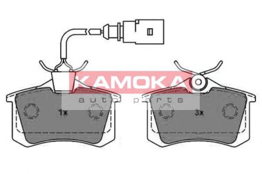 JQ1012962 KAMOKA Brake System Brake Pad Set, disc brake
