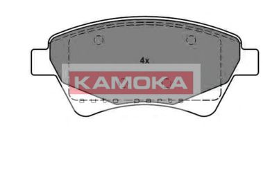 JQ1013088 KAMOKA Brake System Brake Pad Set, disc brake