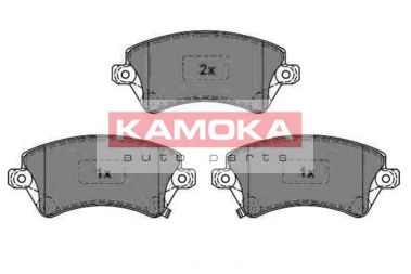 JQ1013146 KAMOKA Brake System Brake Pad Set, disc brake
