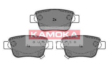 JQ1013298 KAMOKA Brake System Brake Pad Set, disc brake