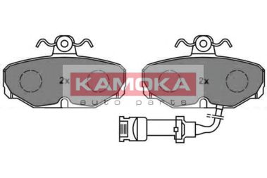 JQ101816 KAMOKA Brake System Brake Pad Set, disc brake