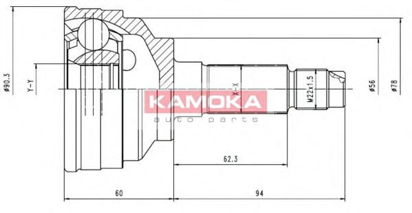 6558 KAMOKA Engine Timing Control Exhaust Valve
