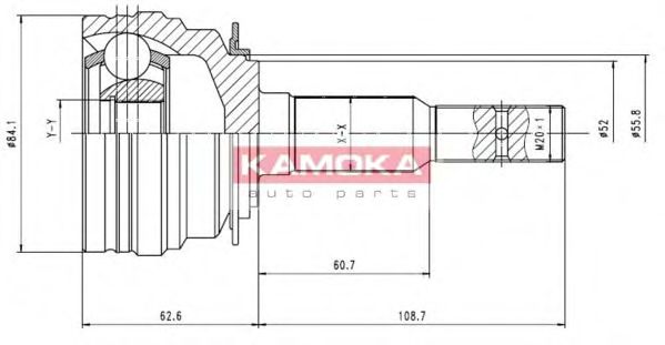 6610 KAMOKA Hydraulic Pump, steering system