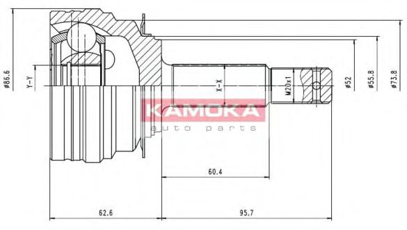 7098 KAMOKA Clutch Clutch Cable