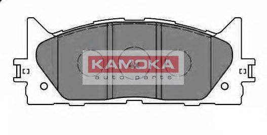 JQ101107 KAMOKA Brake System Brake Pad Set, disc brake