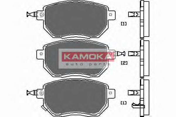 JQ101113 KAMOKA Brake System Brake Pad Set, disc brake