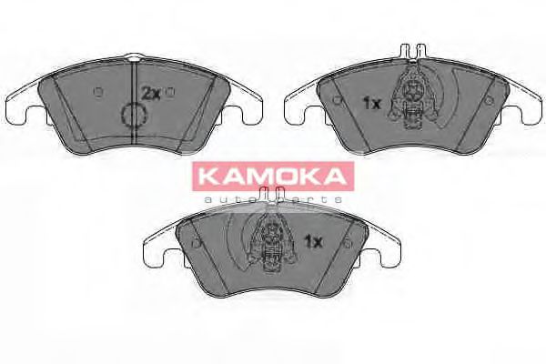 JQ101119 KAMOKA Brake Pad Set, disc brake