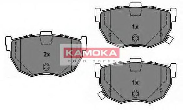 JQ1011276 KAMOKA Brake Pad Set, disc brake