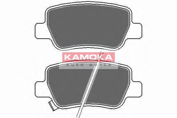 JQ101129 KAMOKA Brake Pad Set, disc brake
