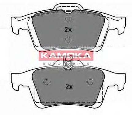 JQ101135 KAMOKA Brake Pad Set, disc brake