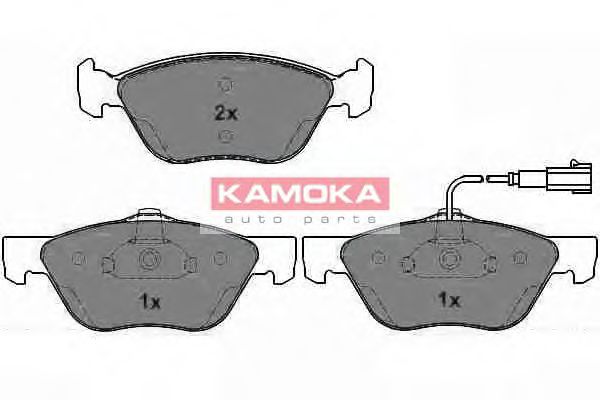 JQ1012598 KAMOKA Brake System Brake Pad Set, disc brake