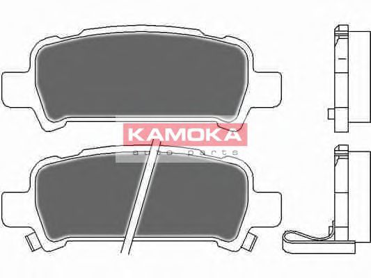 JQ1012666 KAMOKA Brake Pad Set, disc brake